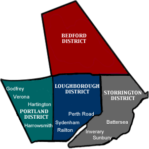 Map of South Frontenac Township